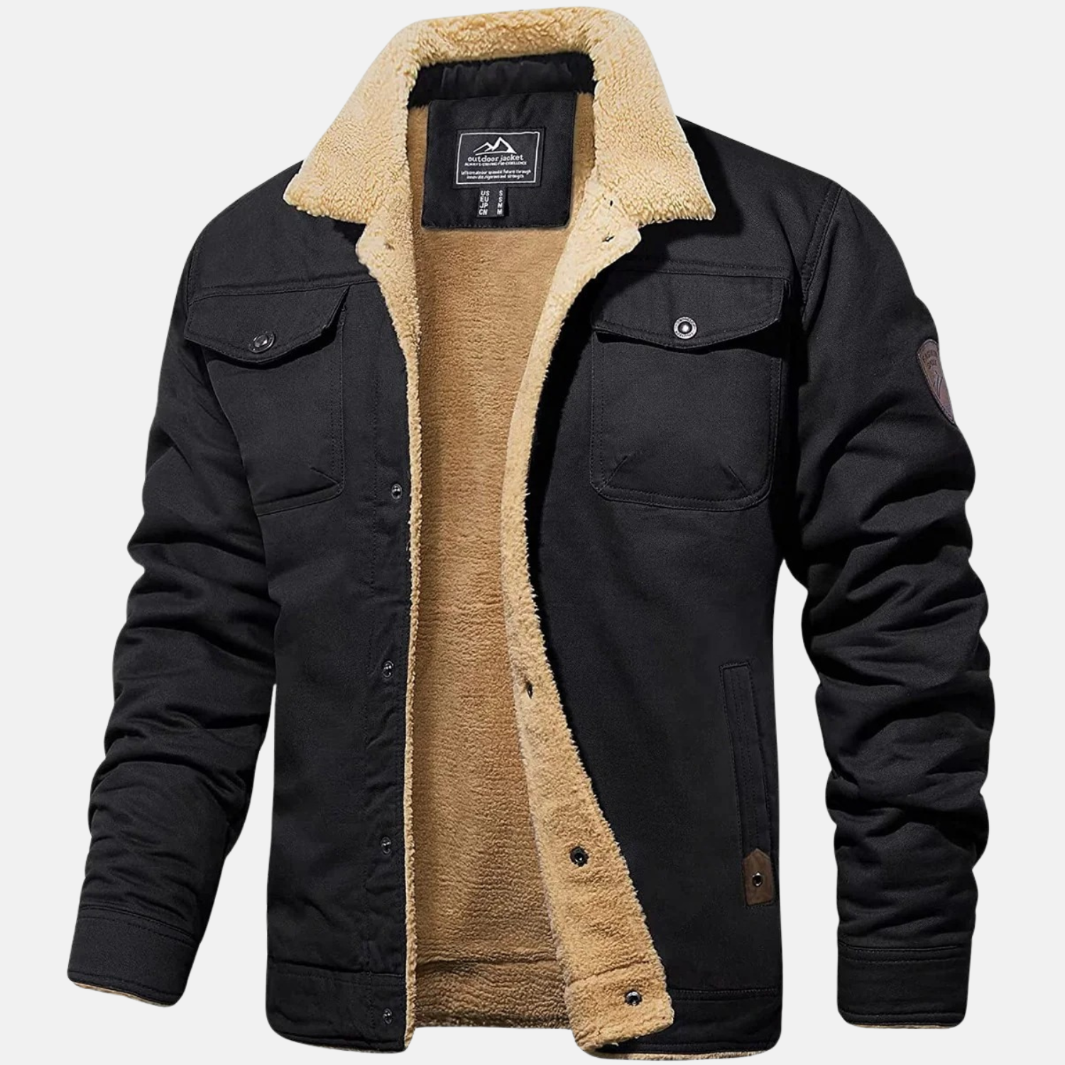 Montavien | Men's Bomber Jacket – Urban Style and Winter Protection