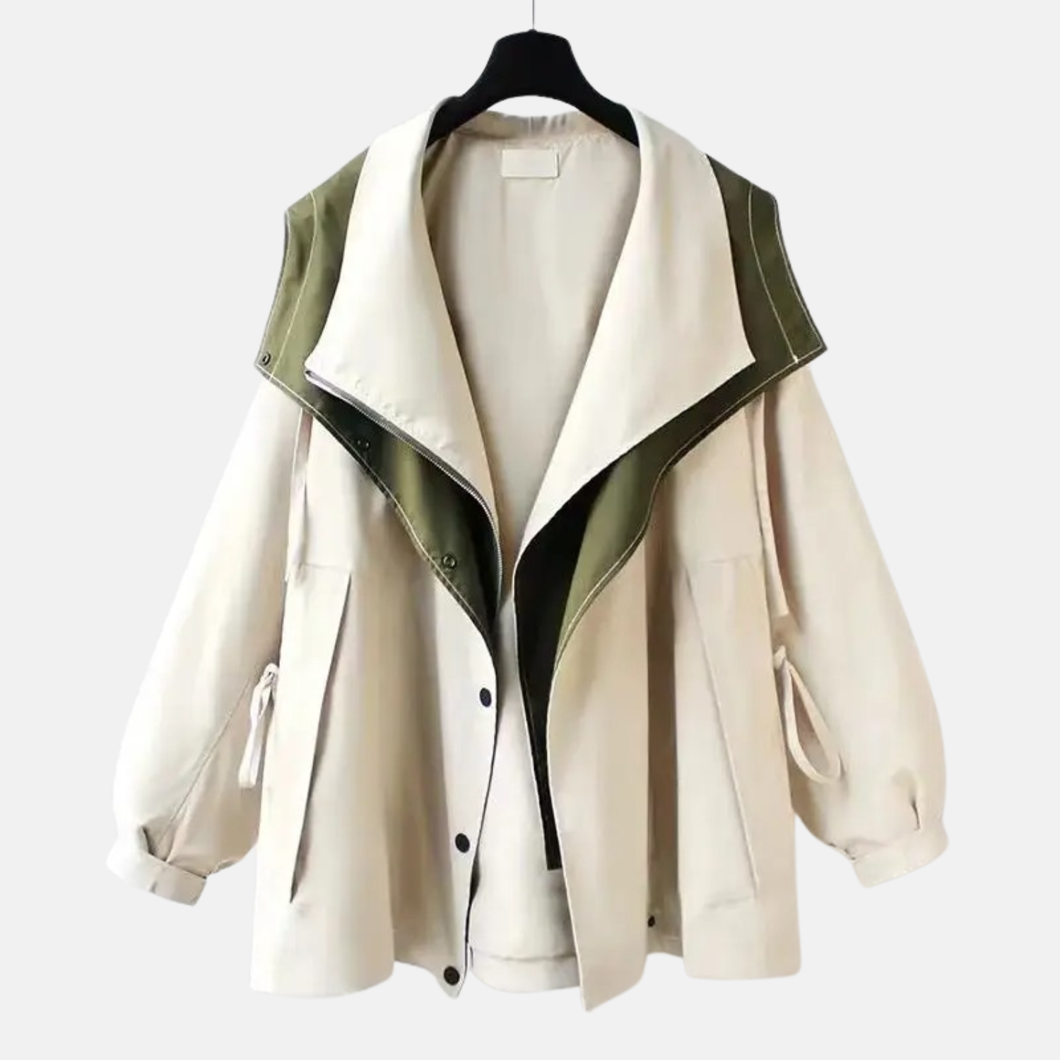 Montavien | Women's Zipped Windbreaker Jacket – Casual Elegance & Light Protection