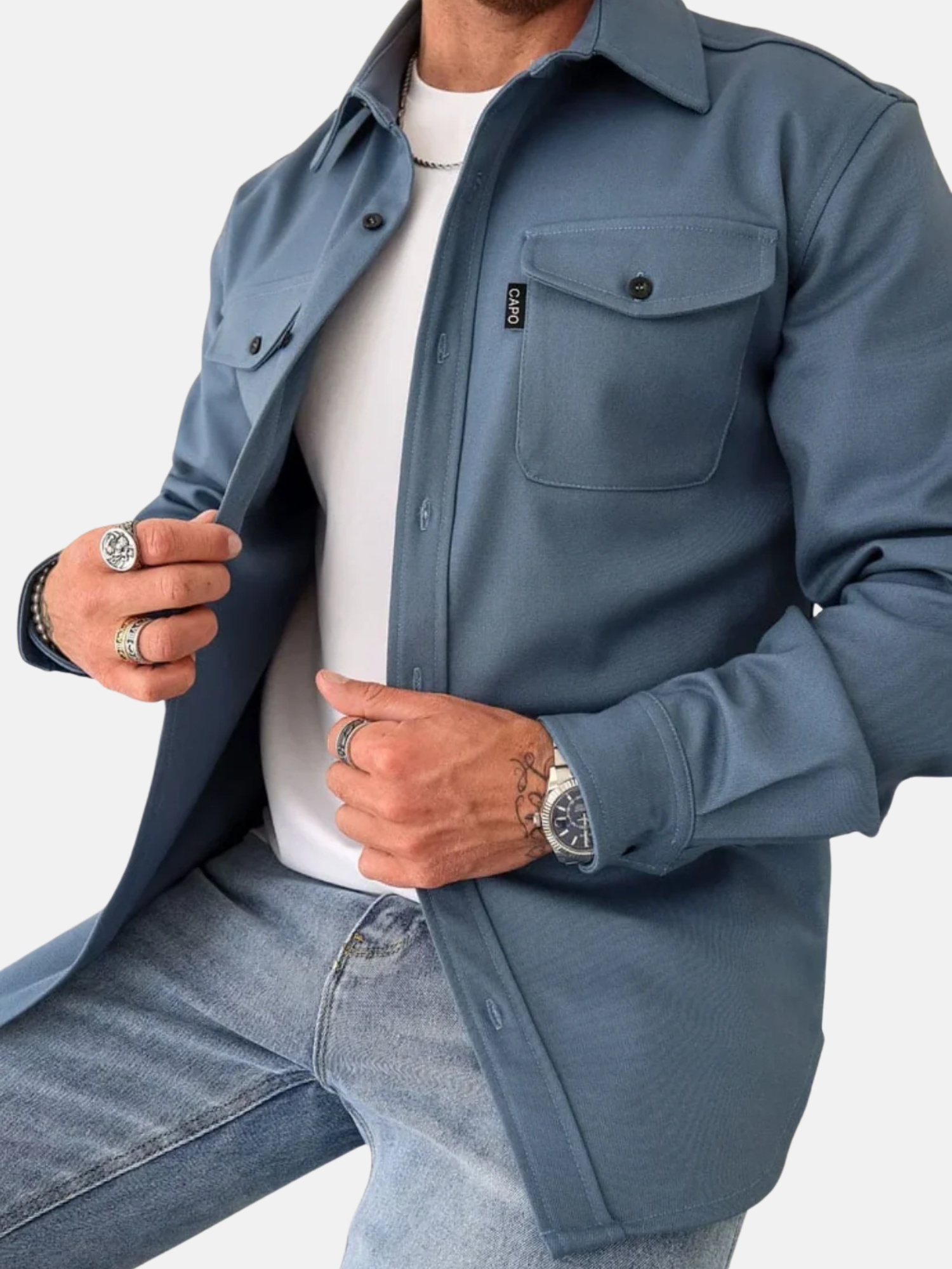 Montavien | Men's Shirt – Autumn Elegance & Modern Comfort