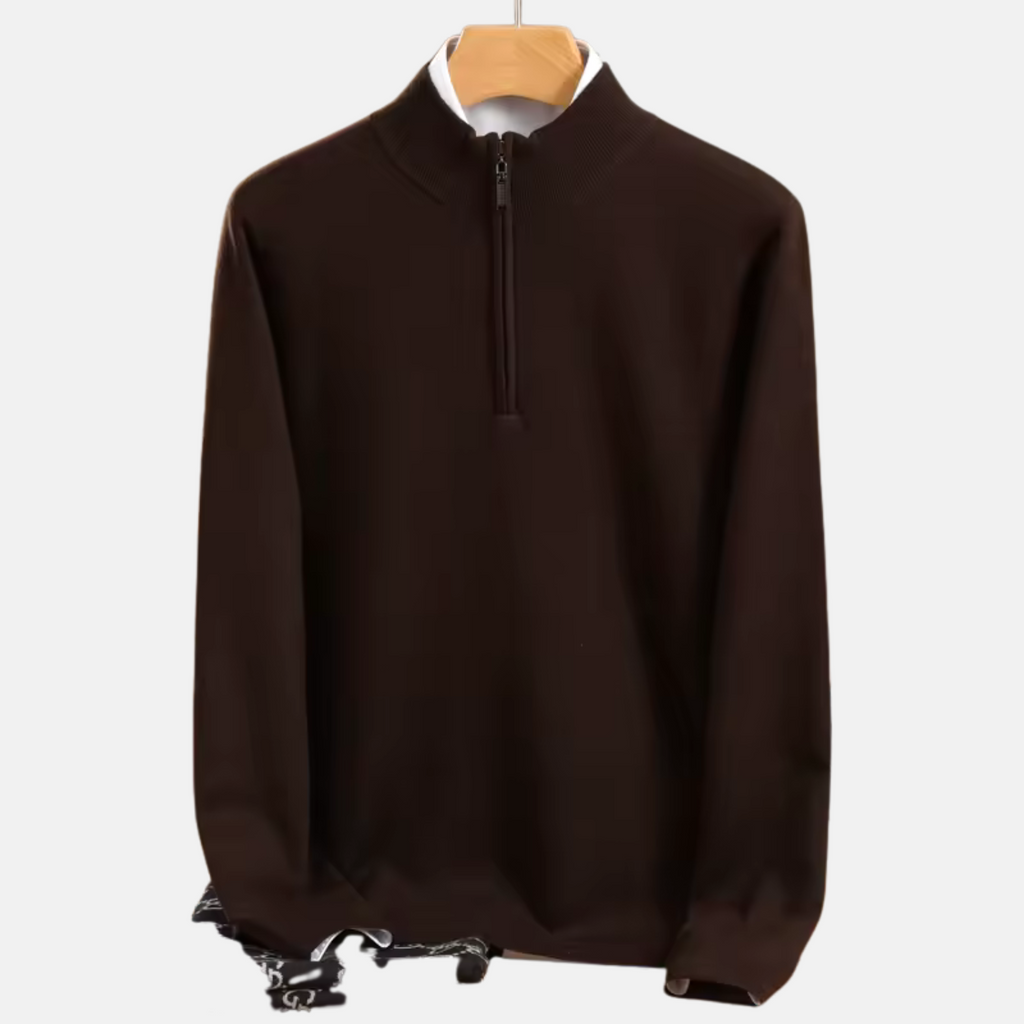 Montavien | Men’s Half-Zip Sweater – Casual Business Comfort