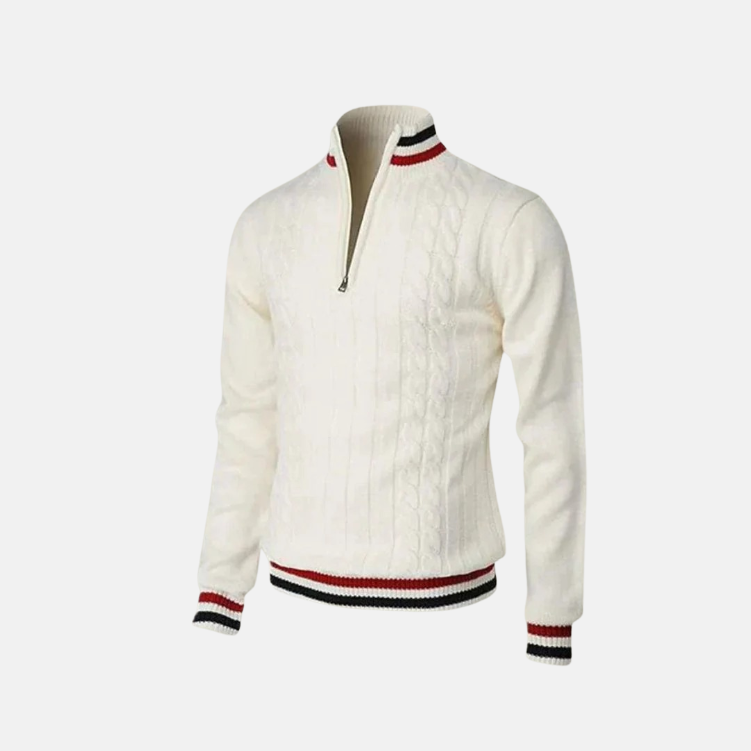Montavien | Men’s Zipped Turtleneck – Elegance and Refined Warmth