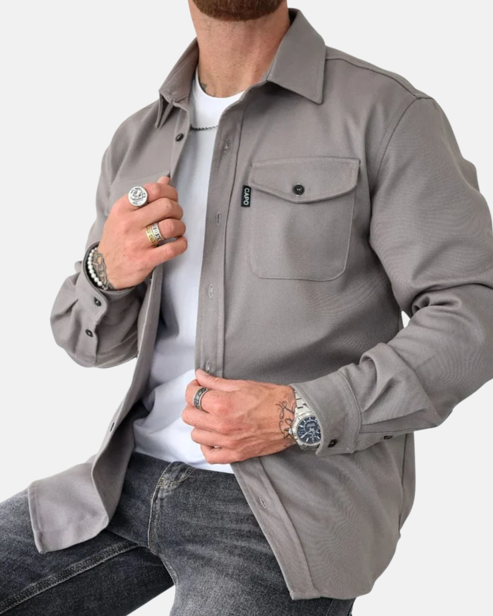 Montavien | Men's Shirt – Autumn Elegance & Modern Comfort