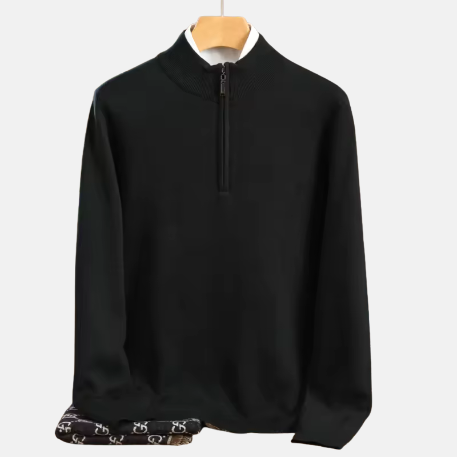 Montavien | Men’s Half-Zip Sweater – Casual Business Comfort