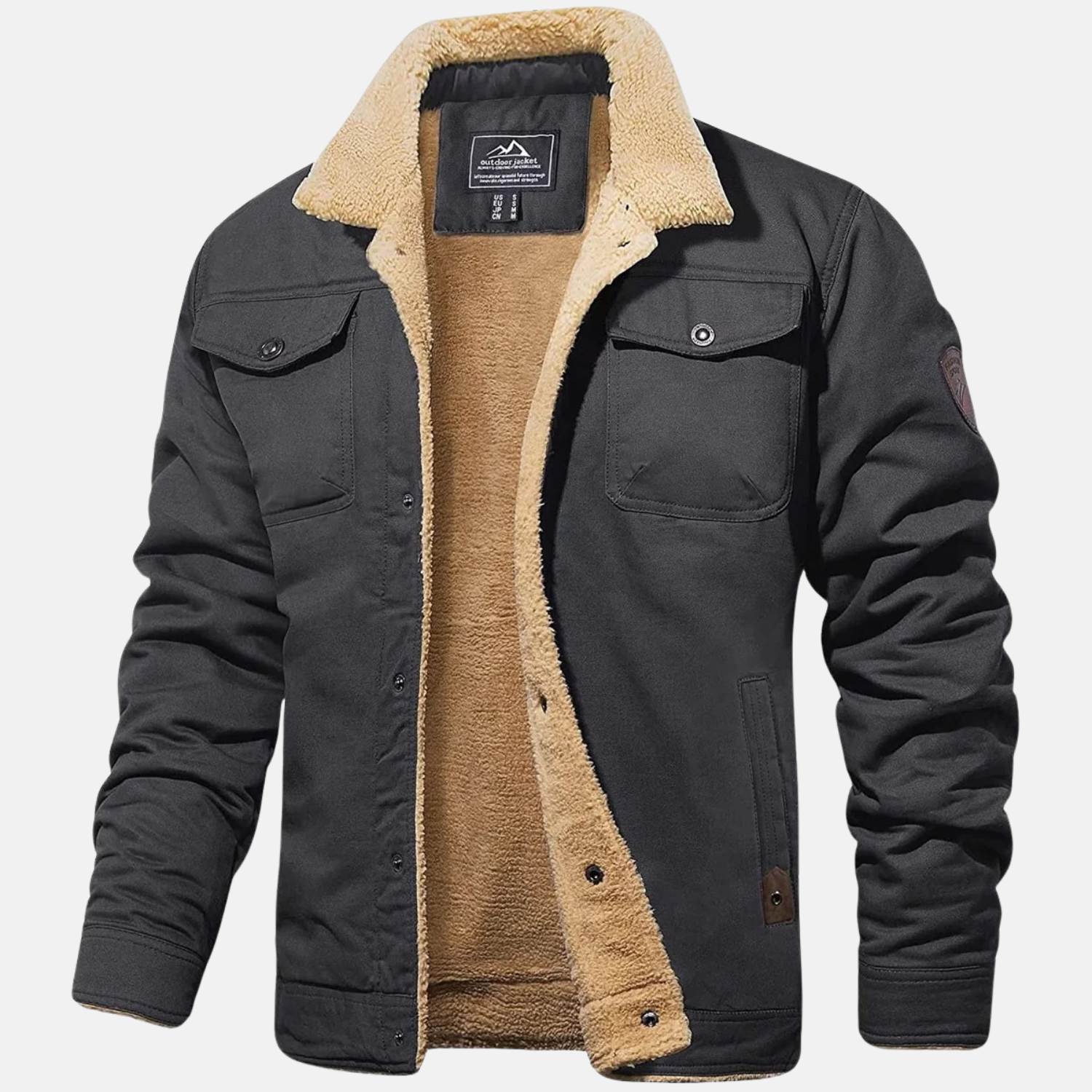 Montavien | Men's Bomber Jacket – Urban Style and Winter Protection