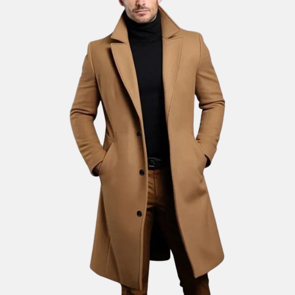 Montavien | Men's Wool Coat – Classic Elegance & Premium Warmth
