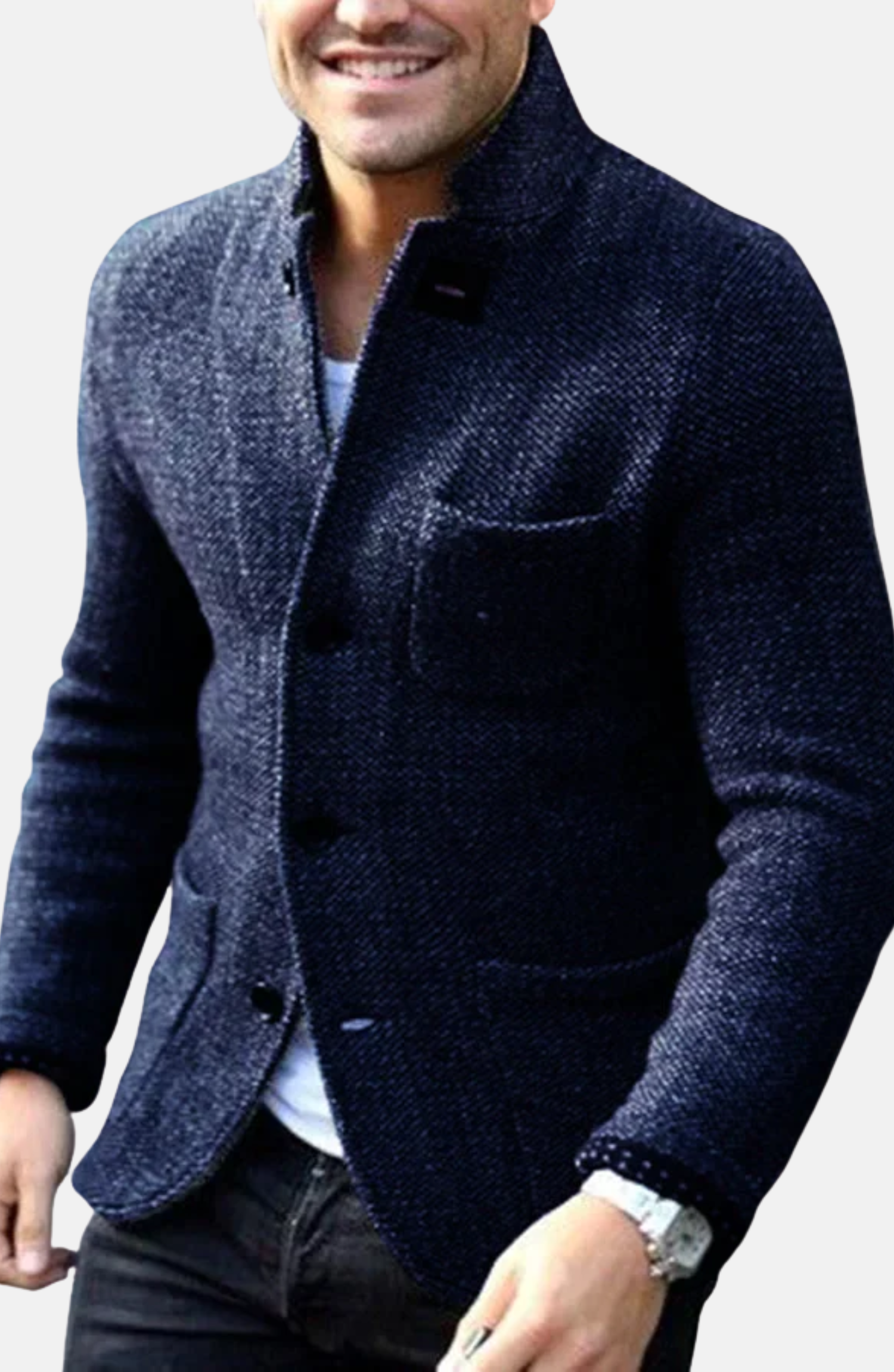 Montavien | Retro Cardigan Jacket for Men – Vintage Charm & Modern Elegance