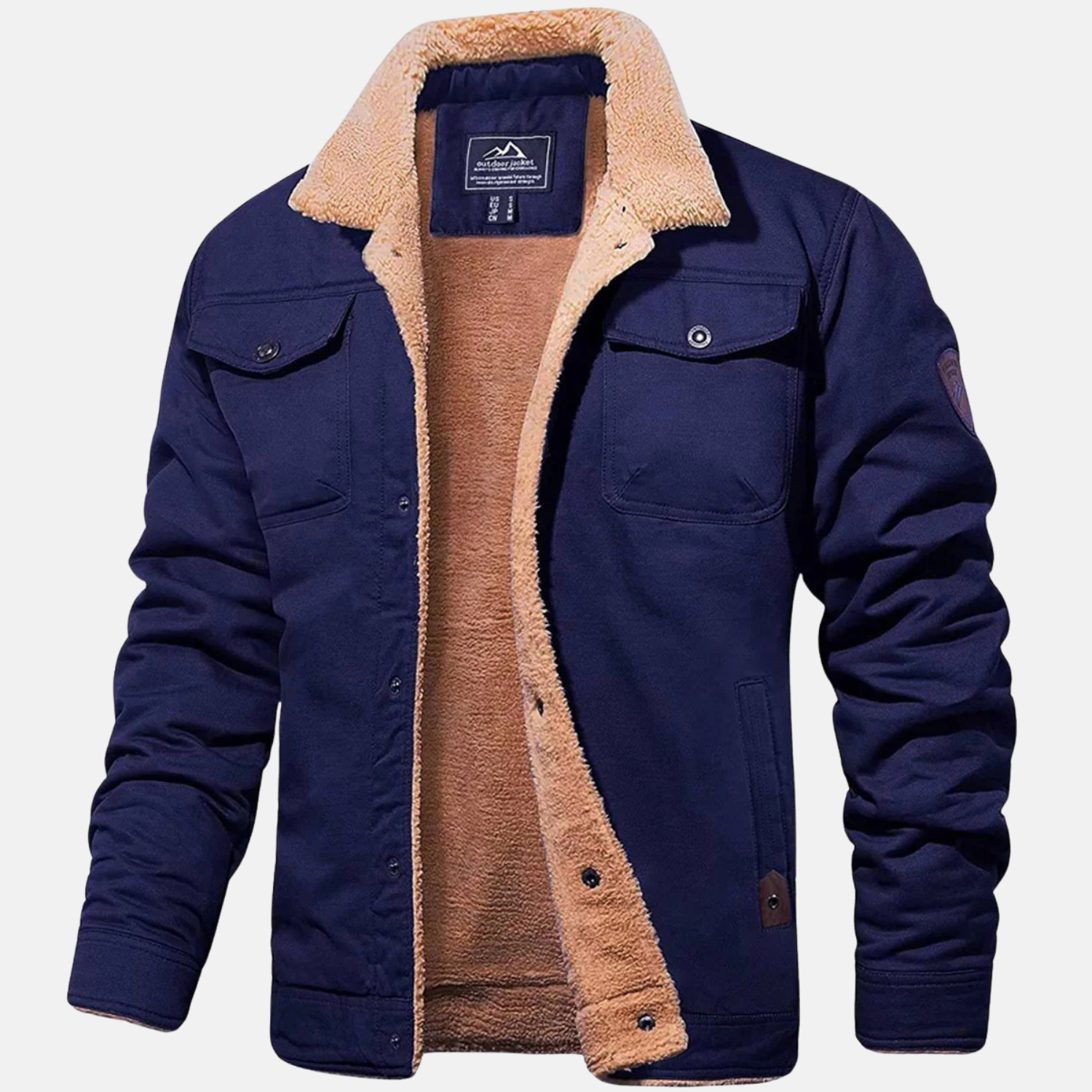 Montavien | Men's Bomber Jacket – Urban Style and Winter Protection