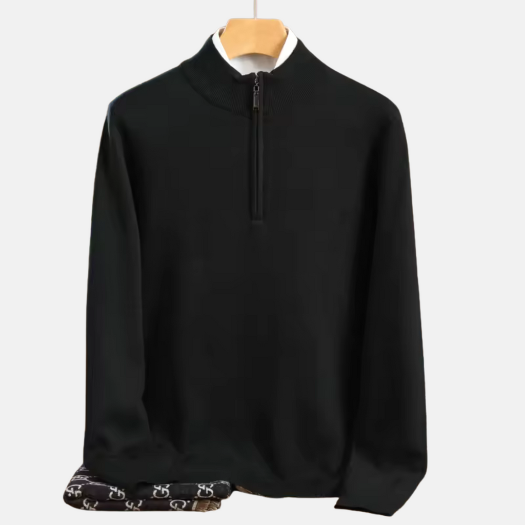 Montavien | Men’s Half-Zip Sweater – Casual Business Comfort