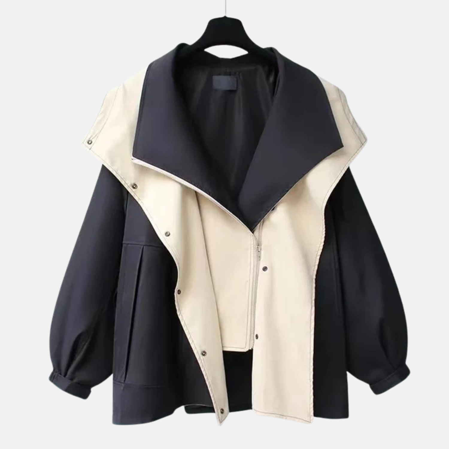 Montavien | Women's Zipped Windbreaker Jacket – Casual Elegance & Light Protection