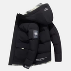 Montavien | Men's Hooded Winter Parka – Thick Warmth and Urban Style