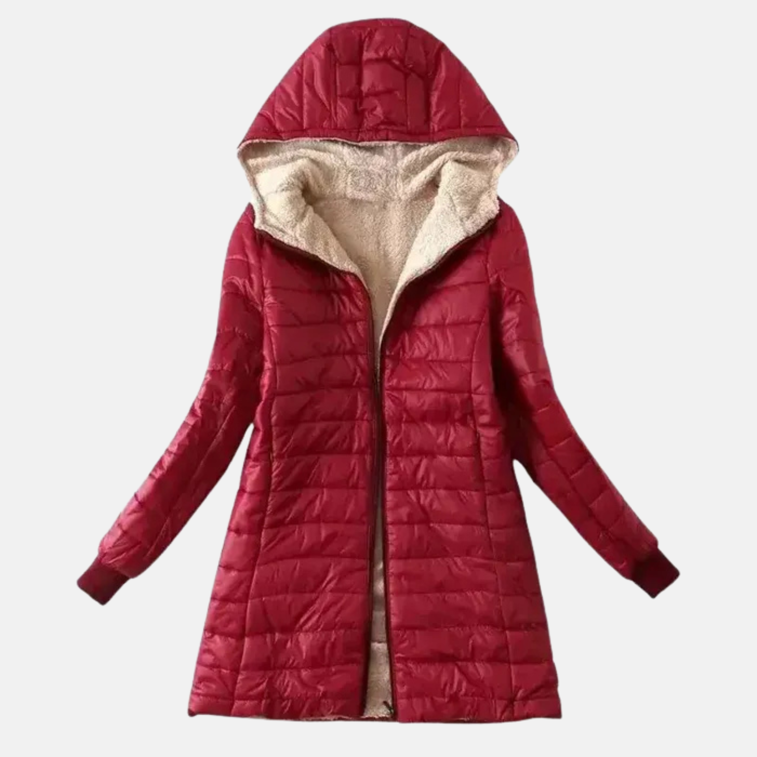 Montavien | Women's Waterproof Jacket with Fleece Lining – Elegant Warmth & Protection