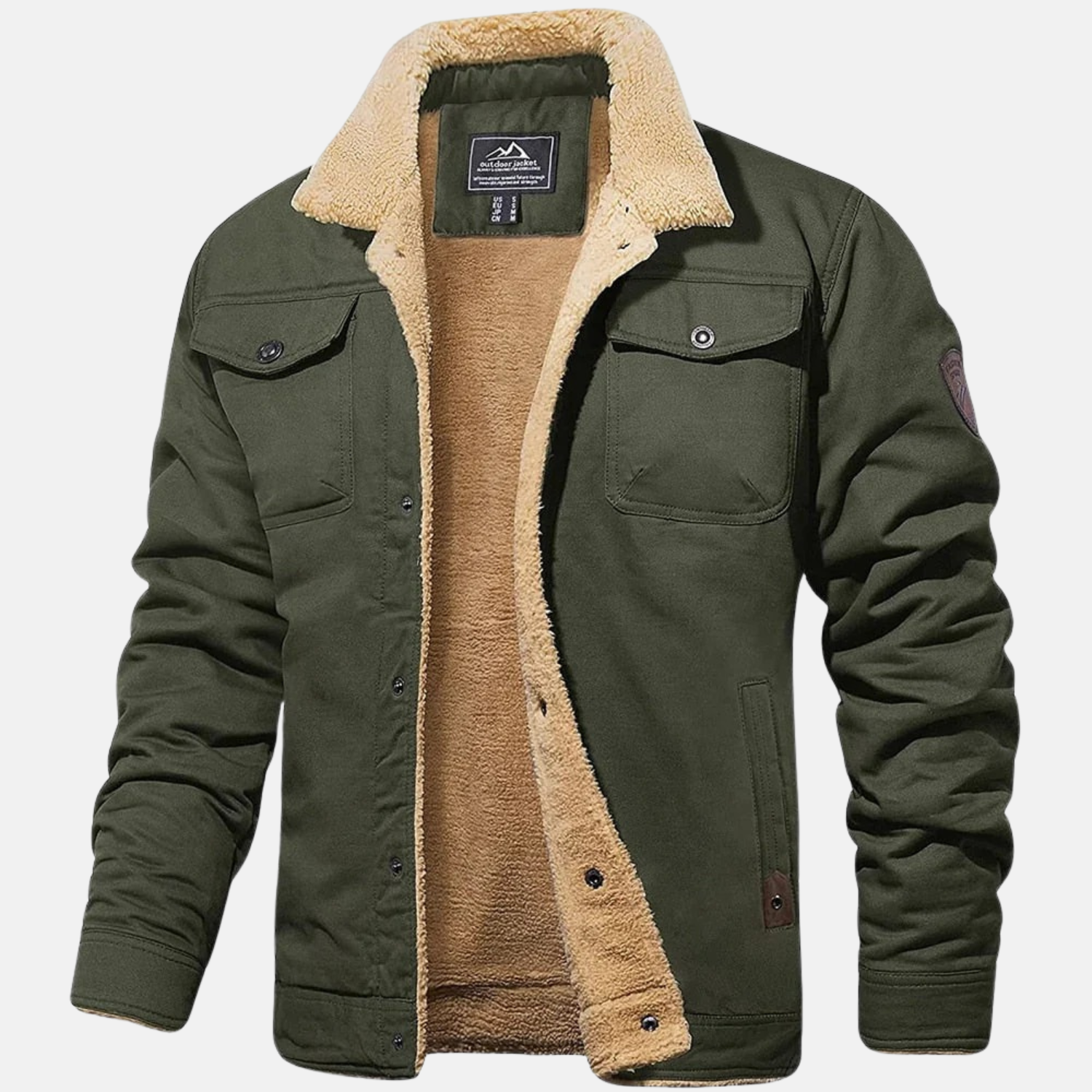 Montavien | Men's Bomber Jacket – Urban Style and Winter Protection