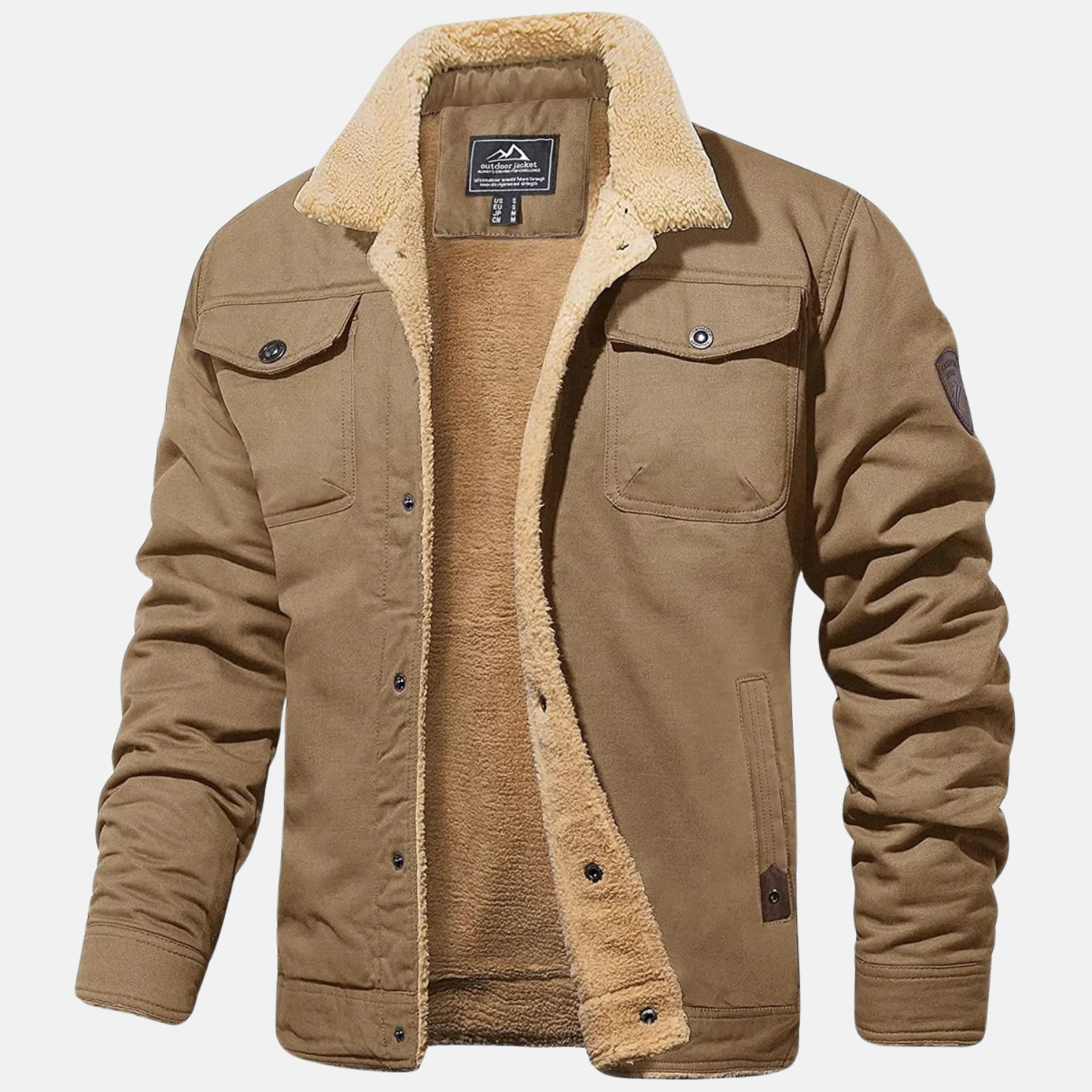 Montavien | Men's Bomber Jacket – Urban Style and Winter Protection