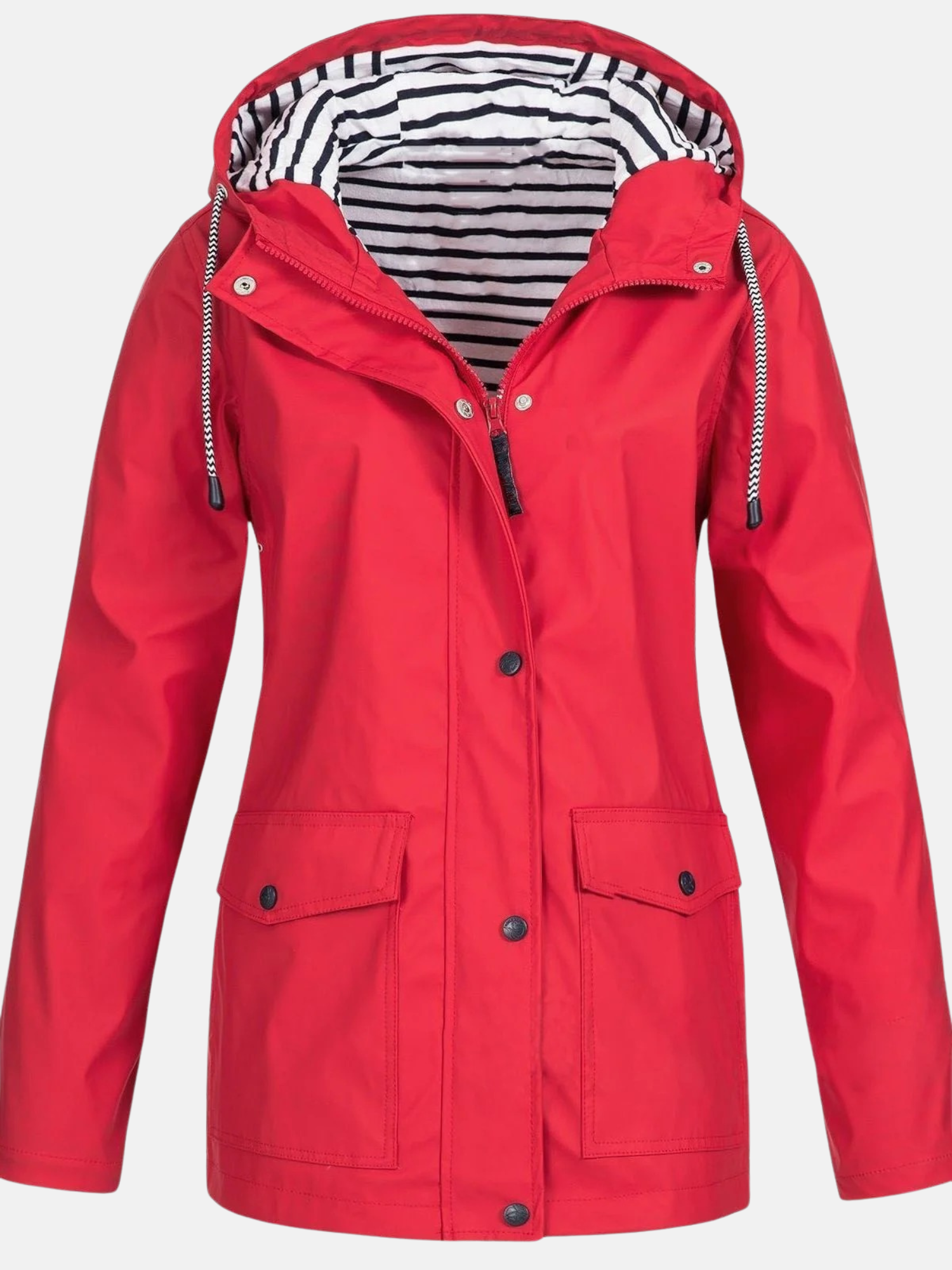 Montavien | Women's Hooded Raincoat – Lightweight, Breathable & All-Weather Elegance