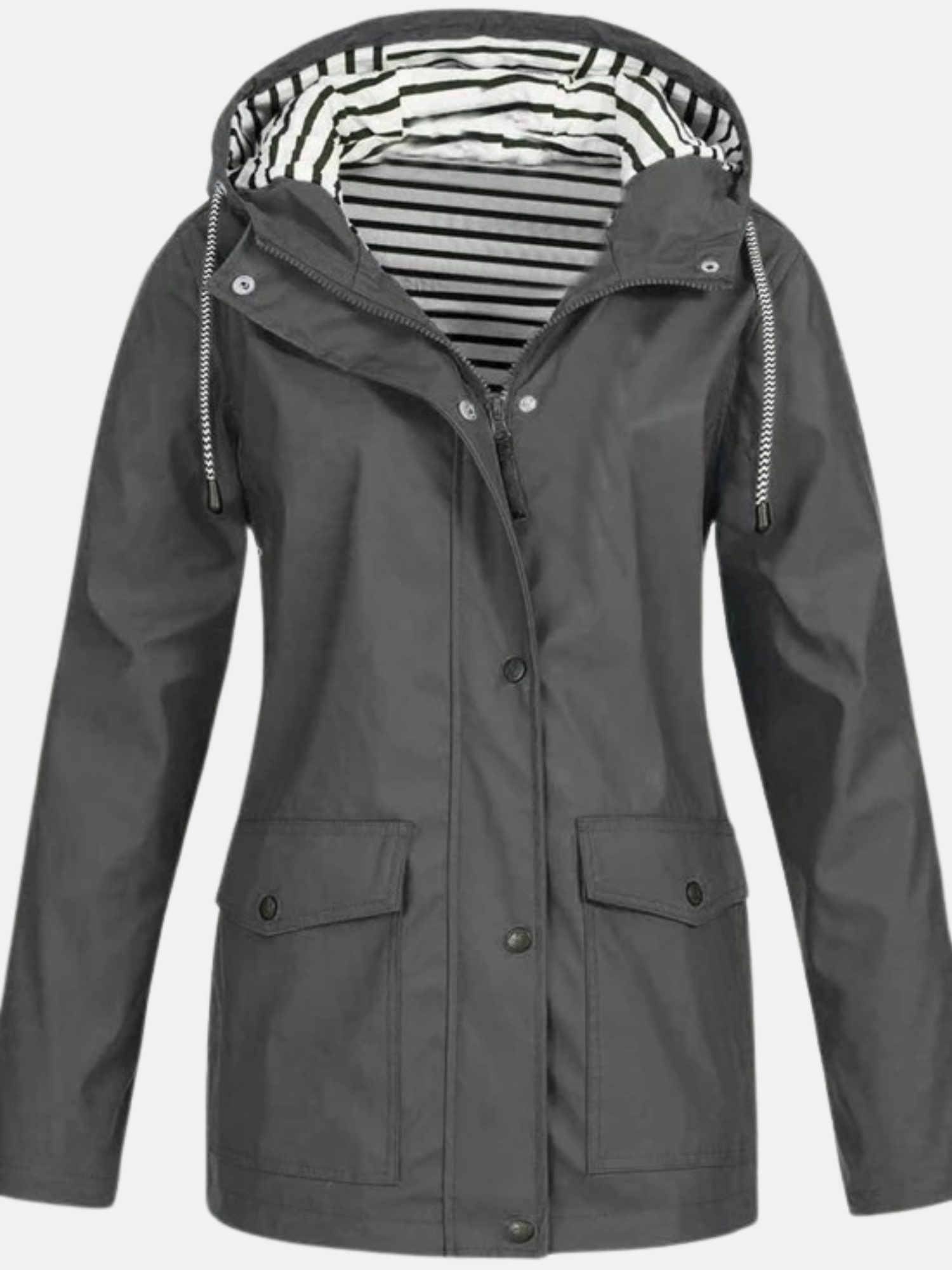 Montavien | Women's Hooded Raincoat – Lightweight, Breathable & All-Weather Elegance