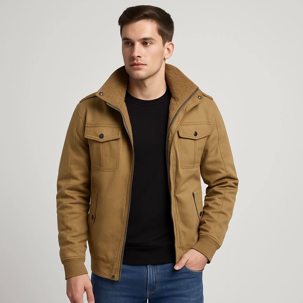 Montavien | Men's Fleece & Windbreaker Jacket – Intense Warmth & Functional Style