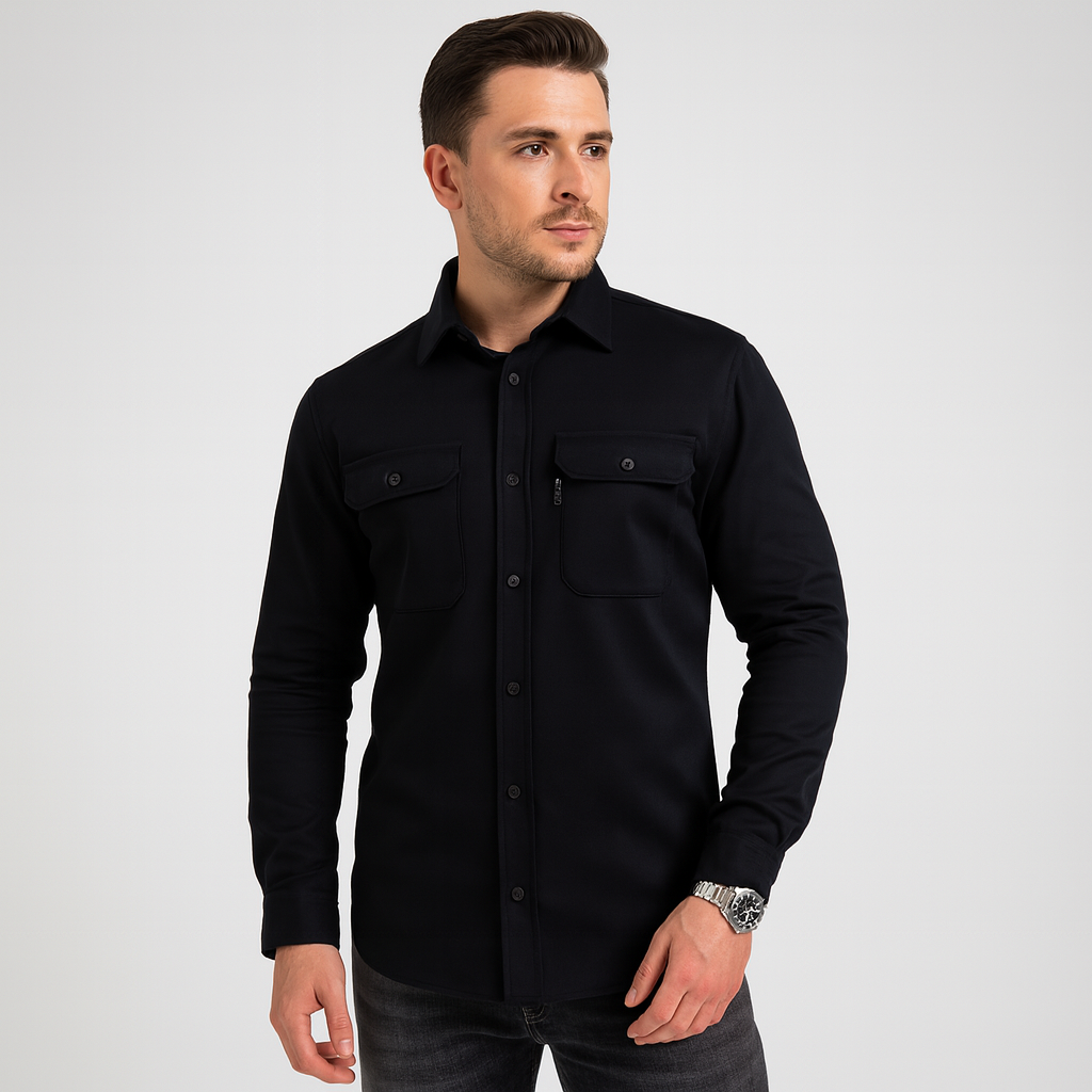 Montavien | Men's Shirt – Autumn Elegance & Modern Comfort