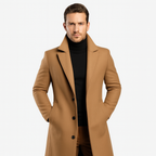 Montavien | Men's Wool Coat – Classic Elegance & Premium Warmth