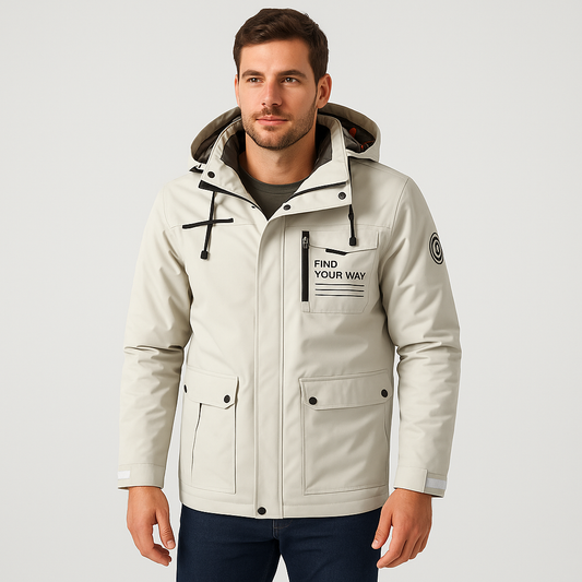 Montavien | Men's Winter Coat – Waterproof and Functional Elegance