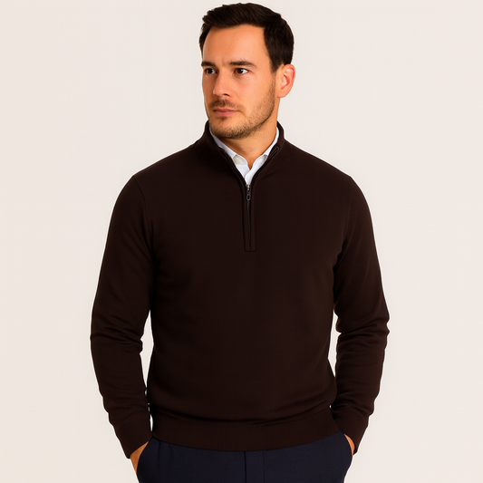 Montavien | Men’s Half-Zip Sweater – Casual Business Comfort