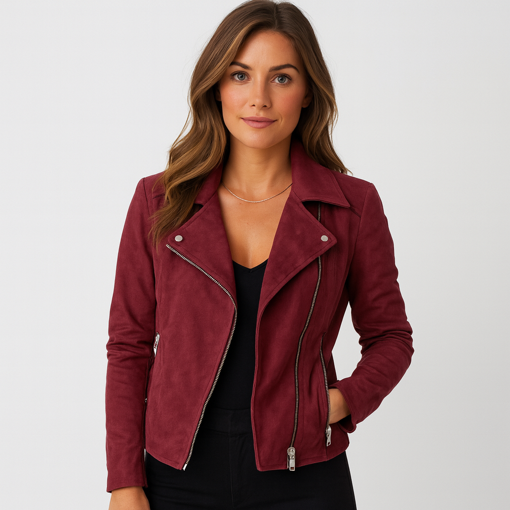 Montavien | Women's Leather Jacket – Authentic Elegance and Timeless Charm