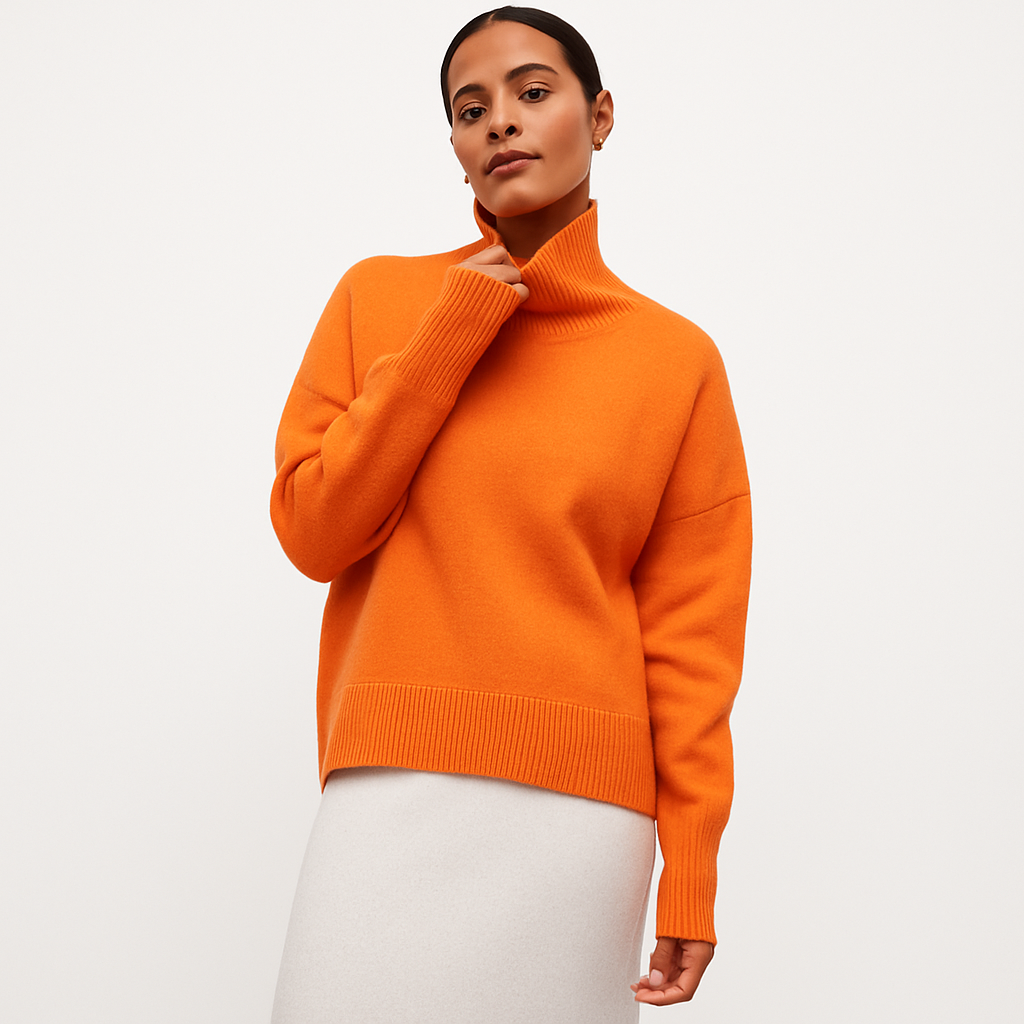 Montavien | Oversized Turtleneck Sweater – Comfort & Timeless Elegance