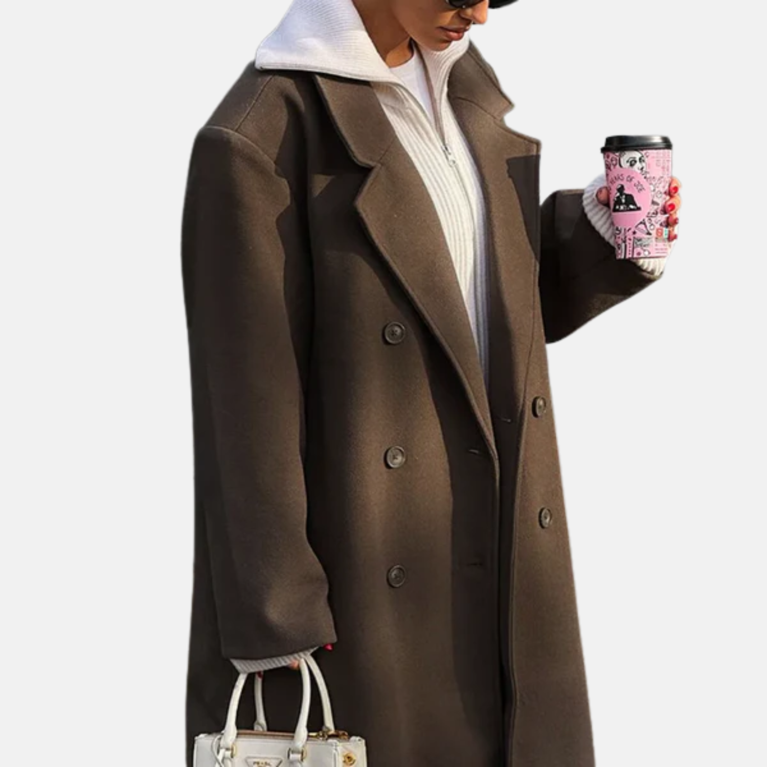 Montavien | Women’s Blend Trench Coat – Structured Elegance, Timeless Comfort